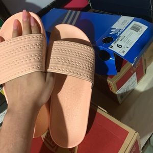 ADIDAS AND NAUTICA SLIDES BOTH WORN A FEW TIMES